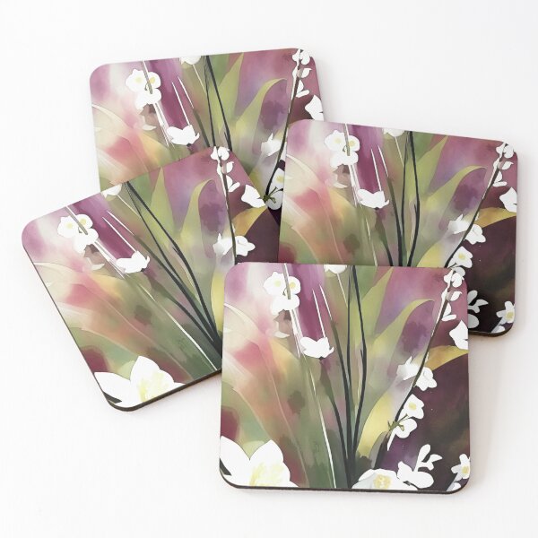 Item preview, White Flowers  designed and sold by NanaB-Art.