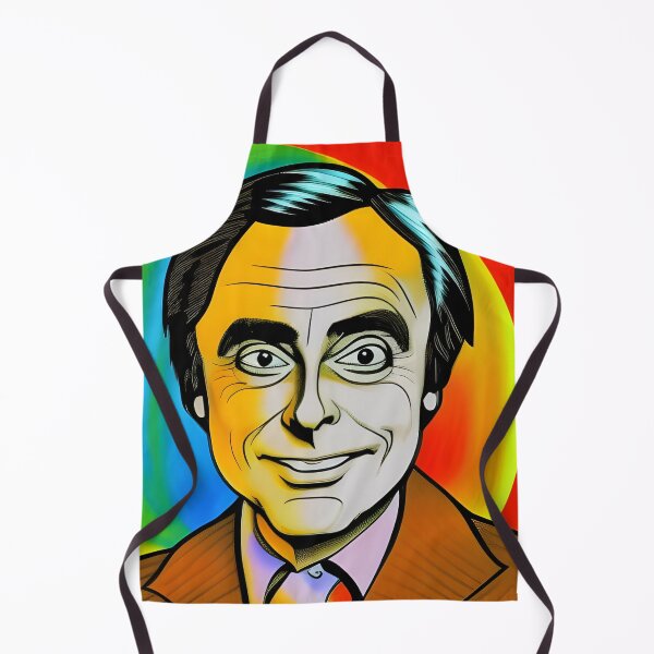 Item preview, A color portrait of Carl Sagan designed and sold by brandway.