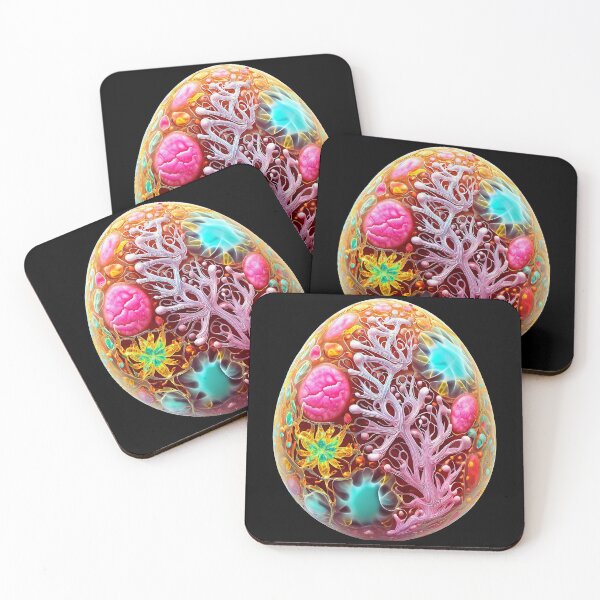 Item preview, Abstract Easter joy: colorful patterns on an egg designed and sold by Girih.