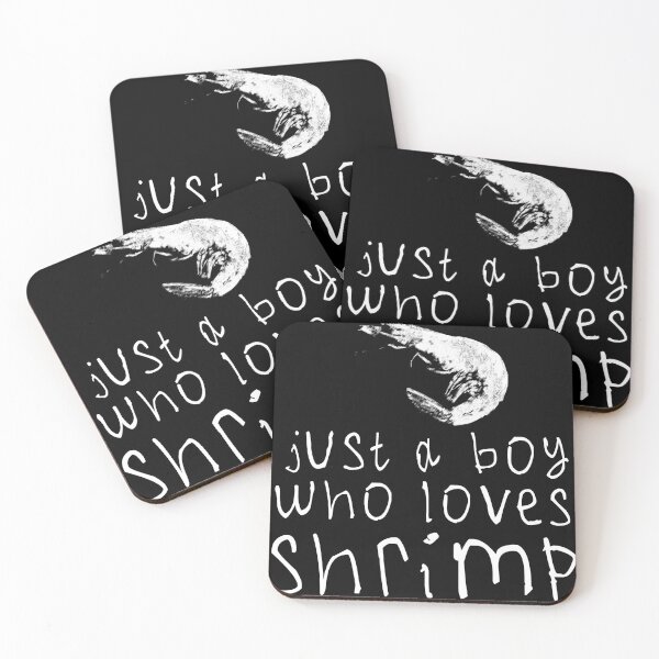 Item preview, Just a boy who loves shrimp designed and sold by kinpirks.