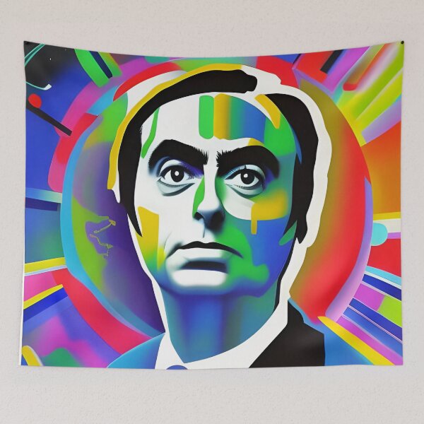 Item preview, Carl Sagan portrait designed and sold by brandway.