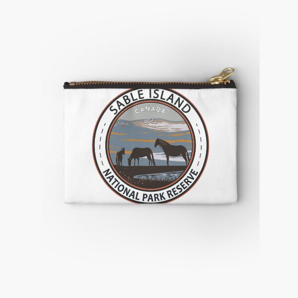 Item preview, Sable Island National Park Reserve Canada Vintage Badge designed and sold by KrisSidDesigns.