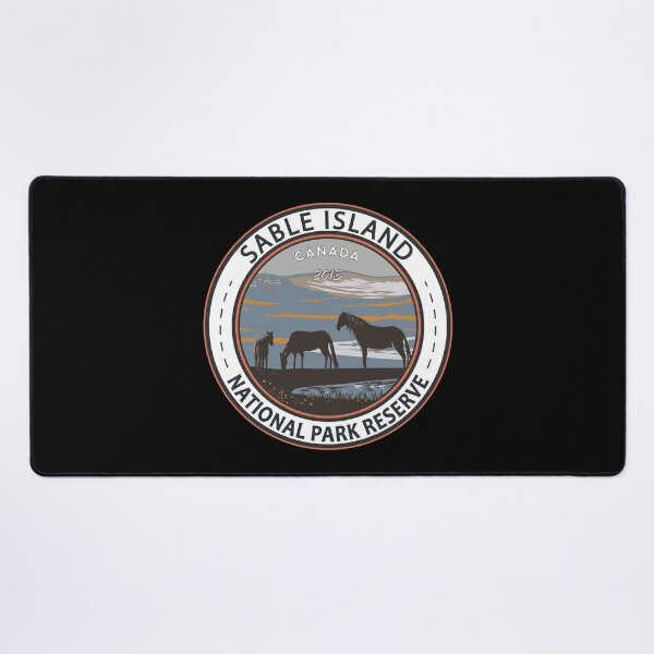 Item preview, Sable Island National Park Reserve Canada Vintage Badge designed and sold by KrisSidDesigns.