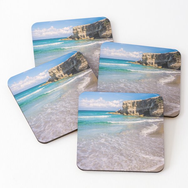 Item preview, Stunning Sandy Beach and Turquoise Sea of Salento, Italy designed and sold by salarkoshop.