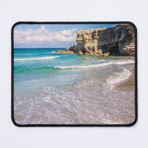 Item preview, Stunning Sandy Beach and Turquoise Sea of Salento, Italy designed and sold by salarkoshop.