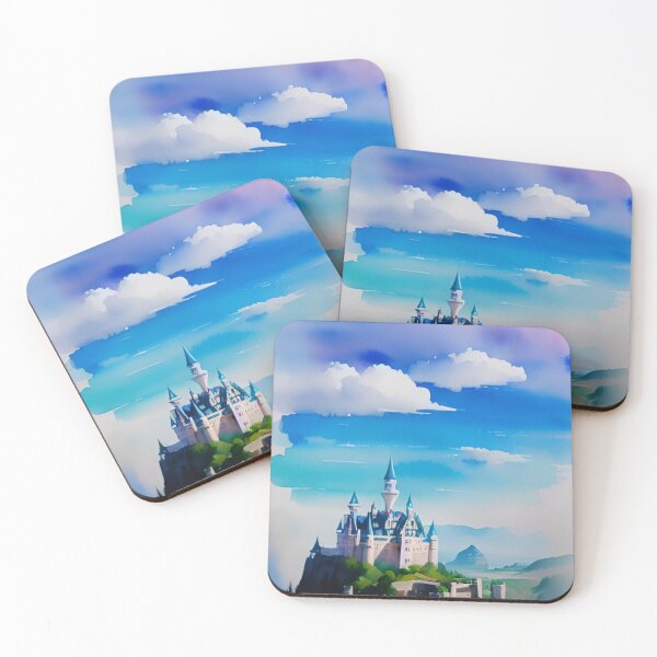 Item preview, Watercolor Dream Castle I designed and sold by ~.