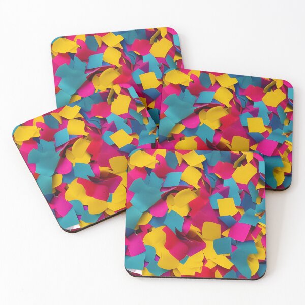 Aperçu de l'œuvre Colorful confetti créée et vendue par brandway.