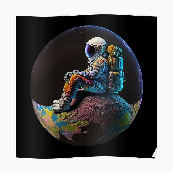 ASTRONAUT Astros Space City Sublimation -   Space city, Drawing  illustrations, Framed artwork