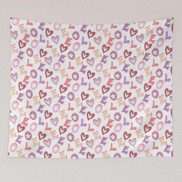 Item preview, “'Love” pattern design designed and sold by stavina.