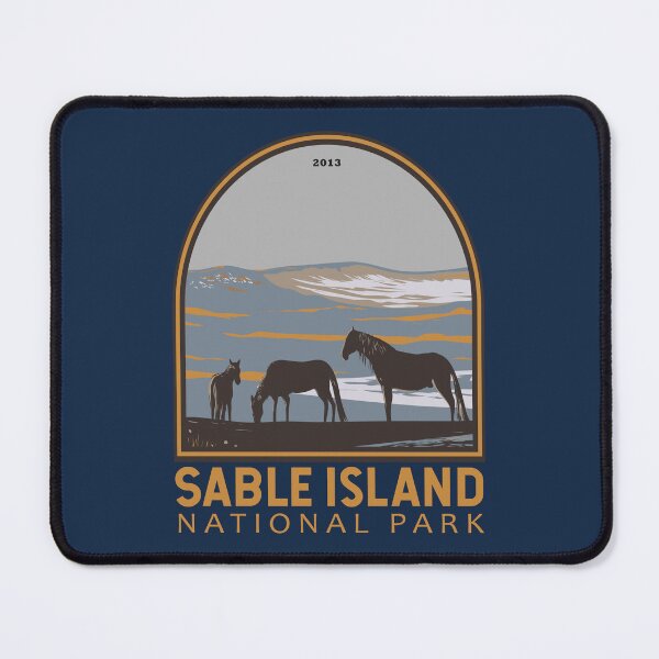 Item preview, Sable Island National Park Reserve Canada Vintage Emblem designed and sold by KrisSidDesigns.
