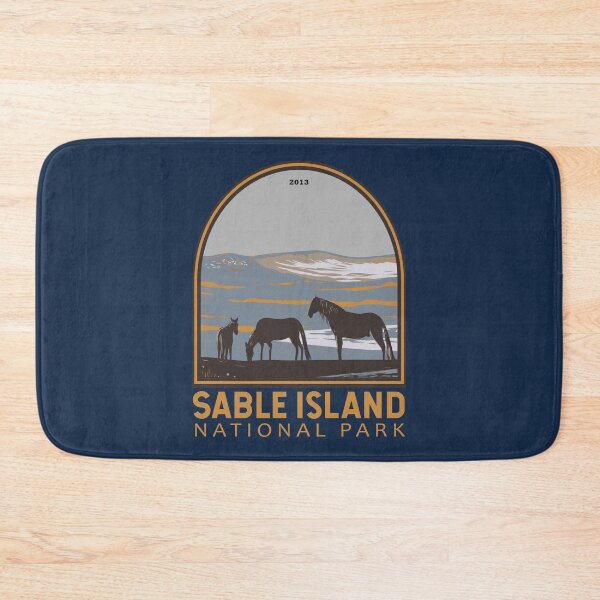 Item preview, Sable Island National Park Reserve Canada Vintage Emblem designed and sold by KrisSidDesigns.