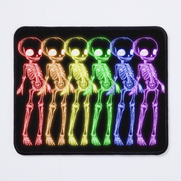 Item preview, Skeleton - Bone Row (rainbow) designed and sold by kaypanicarts.