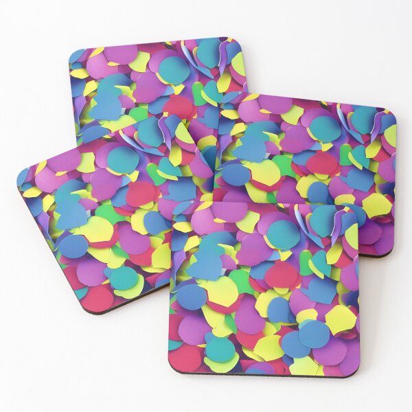 Aperçu de l'œuvre Bright confetti créée et vendue par brandway.