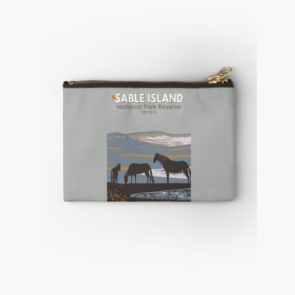 Item preview, Reserva del Parque Nacional Sable Island Canadá Viajes Arte Vintage designed and sold by KrisSidDesigns.