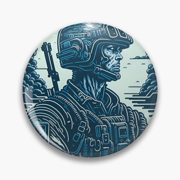 Item preview, Soldier Trooper print designed and sold by IuriiVlasenko.