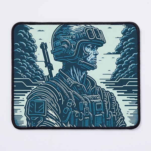 Item preview, Soldier Trooper print designed and sold by IuriiVlasenko.