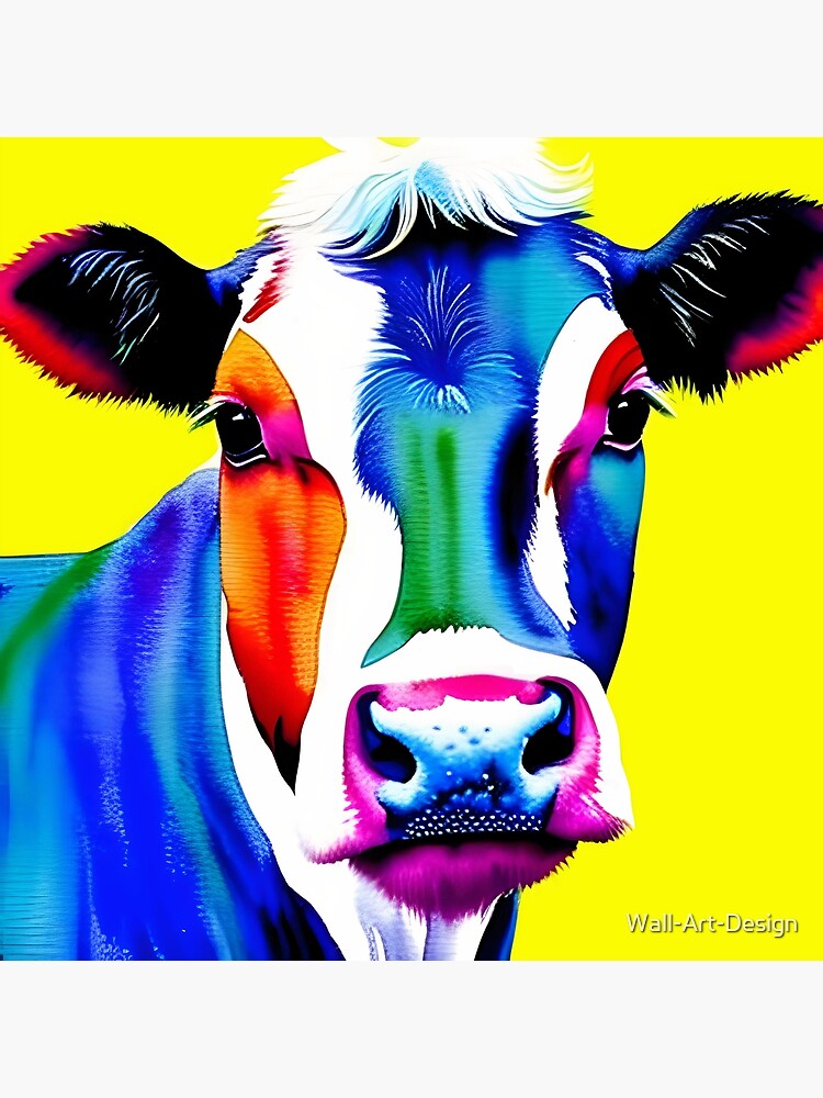 cow abstract art