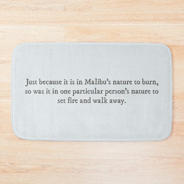 Item preview, Malibu Rising quote designed and sold by percqbeths.