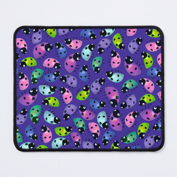 Item preview, Ladybug party on indigo designed and sold by QuirkyCraftz.