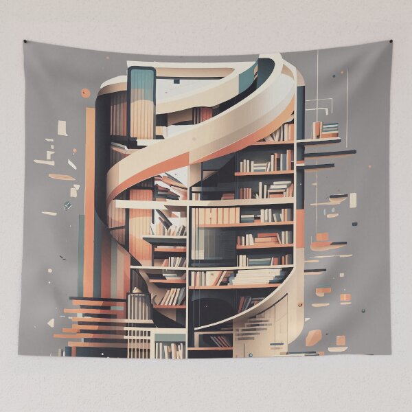 Item preview, Librarylife designed and sold by UrbanHedgehog.