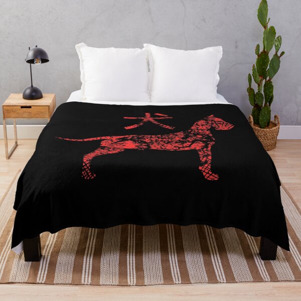 Item preview, Inu dog Japan red black kanji designed and sold by Aroczan.
