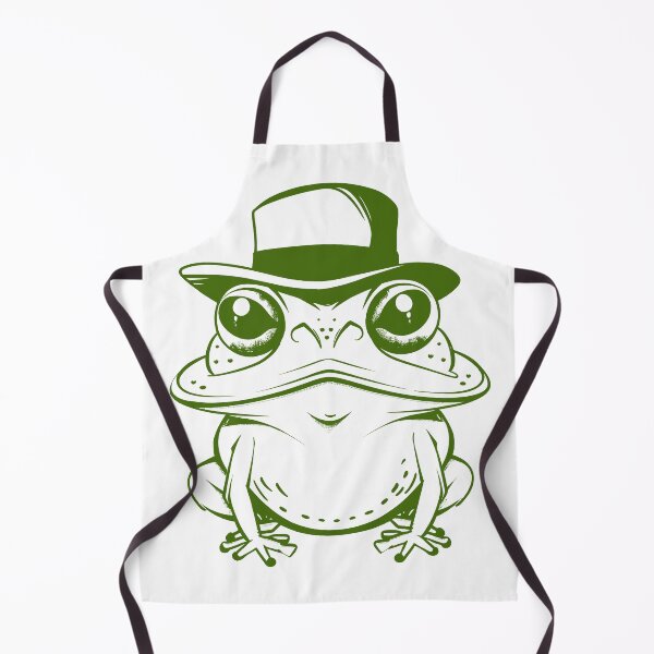 Item preview, Happy Green Frog designed and sold by Apeful.