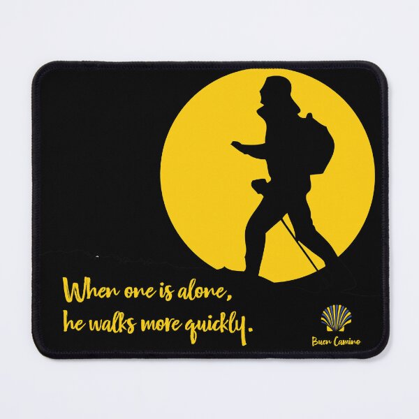 Item preview, When one is alone, he walks more quickly. designed and sold by cerpedani.