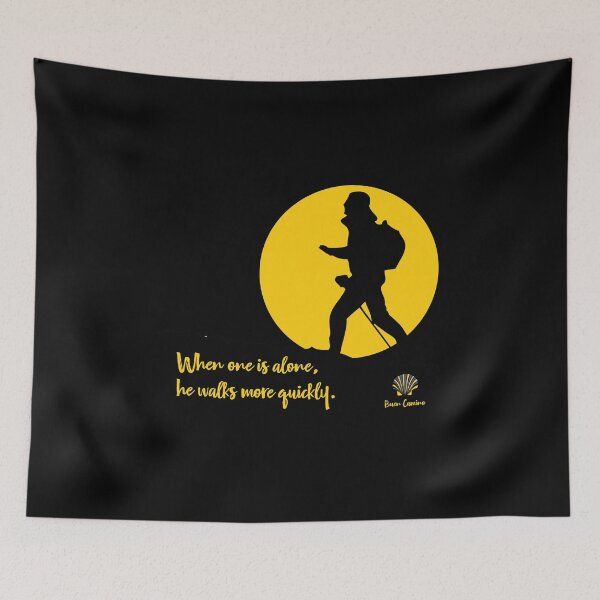 Item preview, When one is alone, he walks more quickly. designed and sold by cerpedani.
