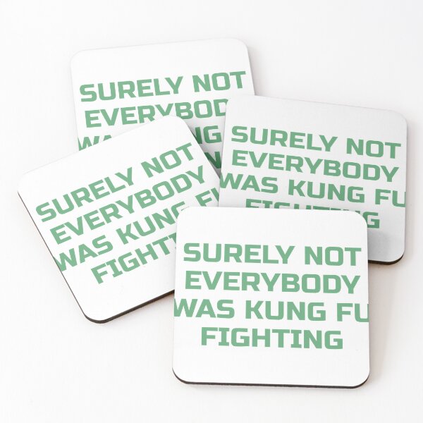 Item preview, Surely Not Everybody Was Kung Fu Fighting designed and sold by DeionGoldner.