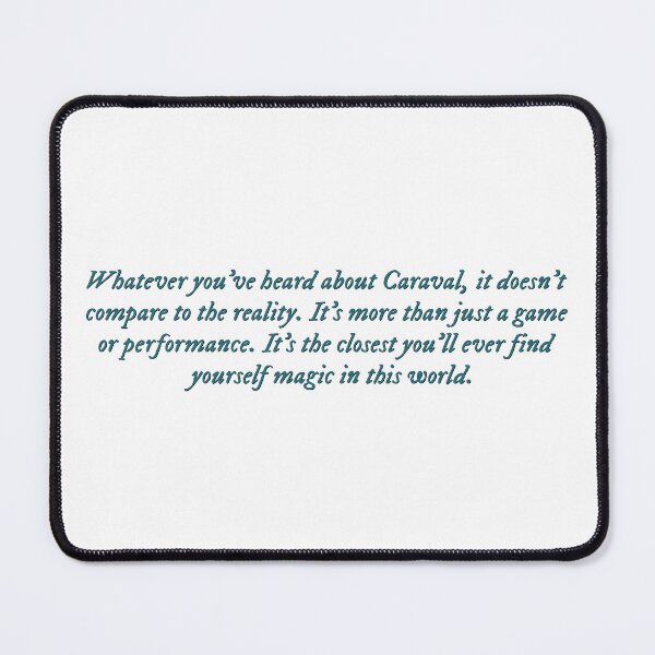 Item preview, Caraval quote designed and sold by percqbeths.
