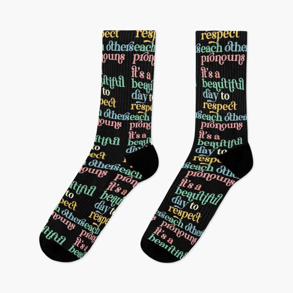 Item preview, Respect Each Other's Pronouns designed and sold by SaltyLass.