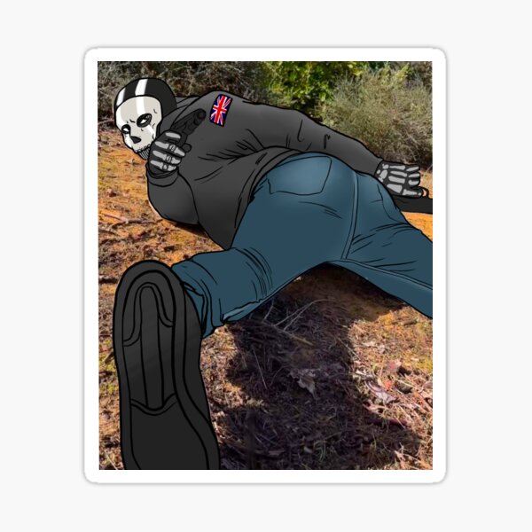 Tactical Ghost Sticker for Sale by spaceofbones