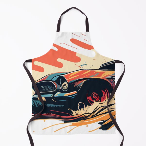 Item preview, Fast car design burning tire designed and sold by juancbp60.