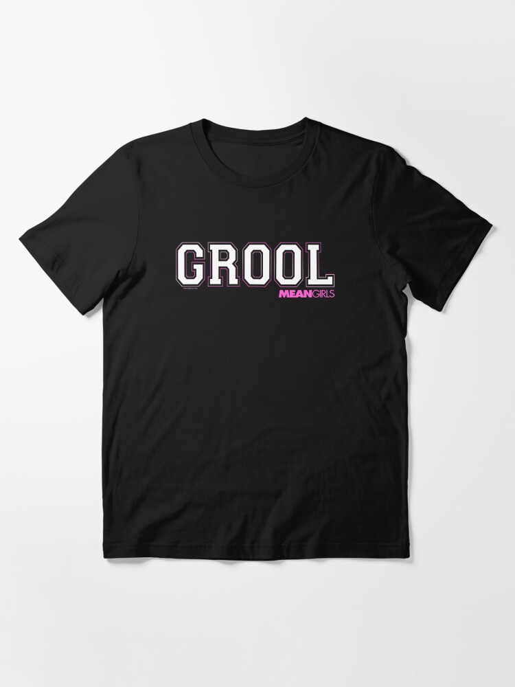 Mean Girls Grool Collegiate Text Logo Essential T-Shirt for Sale