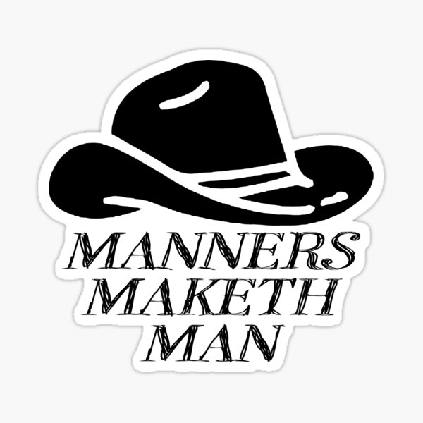 Aperçu de l'œuvre Les manières font l'homme créée et vendue par Jodoillustration.