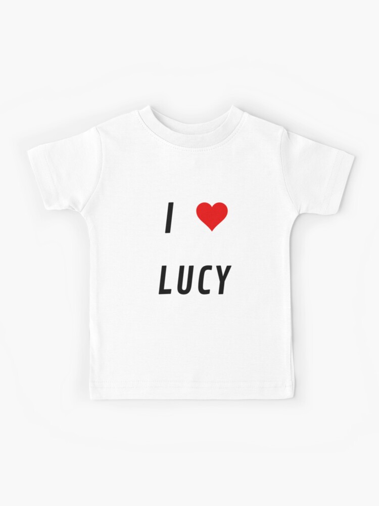 Lucy I Love My Daughter T-Shirt Lucy Name