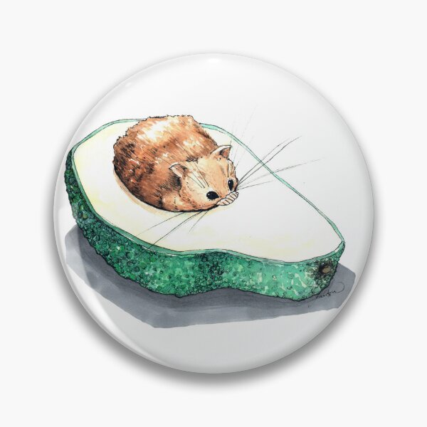 Item preview, Avocado Seed Hamster designed and sold by gizthings.