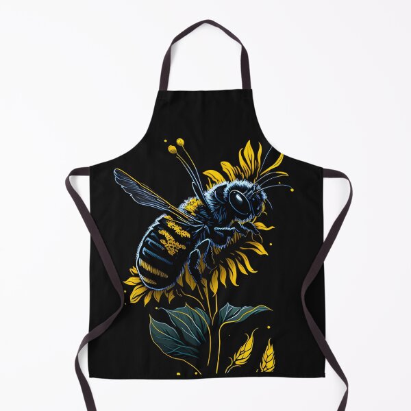 Item preview, Bee On A Sun Flower - Bee-autiful & Cute - Get Buzzing designed and sold by Chromatic-Art.