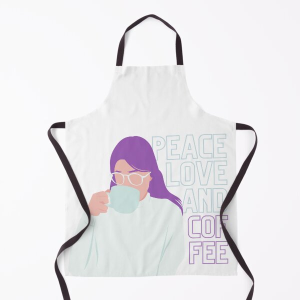 Item preview, Peace, Love and Coffee designed and sold by KatsCanvas.