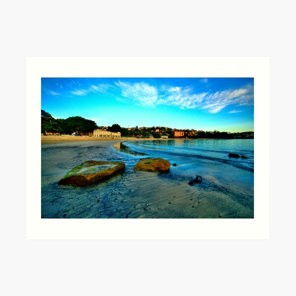 Blue Dawn - Balmoral Beach - The HDR Experience Art Print