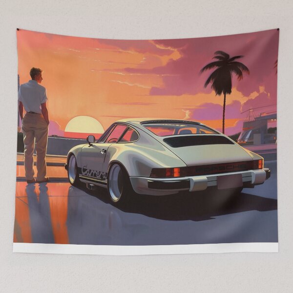 Item preview, Sunset Porsche designed and sold by Ez9000.