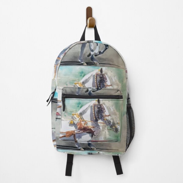 Item preview, White horses in Seville, Spain during the April Fair designed and sold by Carlos Taylor.