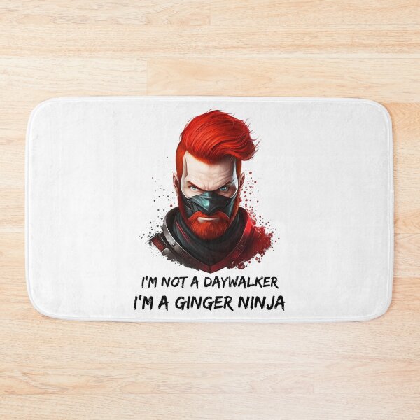 Item preview, I am Not a DayWalker - I am a Ginger Ninja! designed and sold by DcCartell.