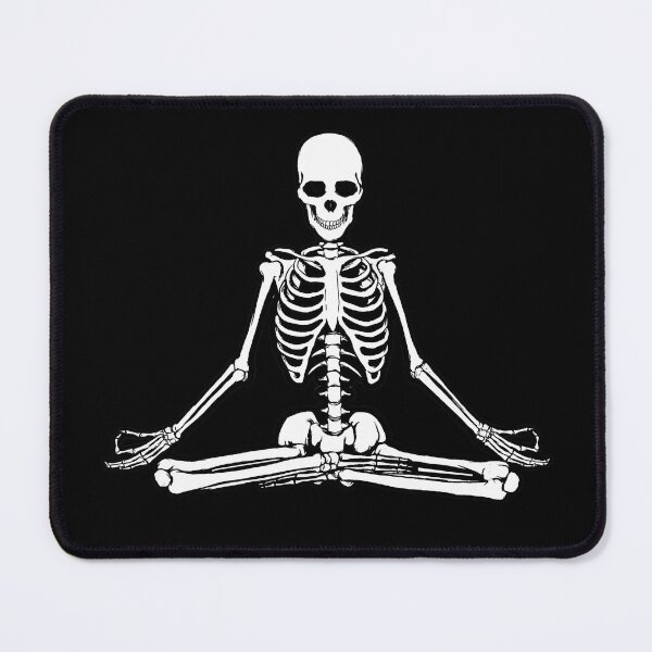 Item preview, Meditating Skeleton designed and sold by Spells Sell.
