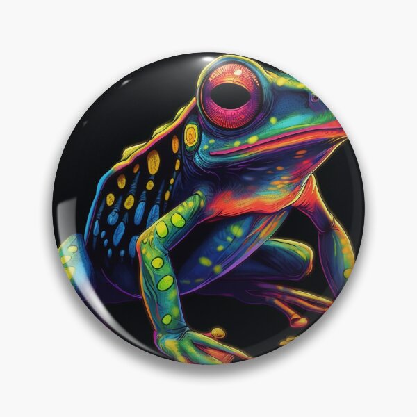 Item preview, Neon Tree Frog designed and sold by DreamPuzzles.
