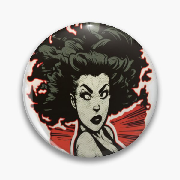 Item preview, Cheveux Noirs Pleurer Comic Girl sticker designed and sold by workouti.