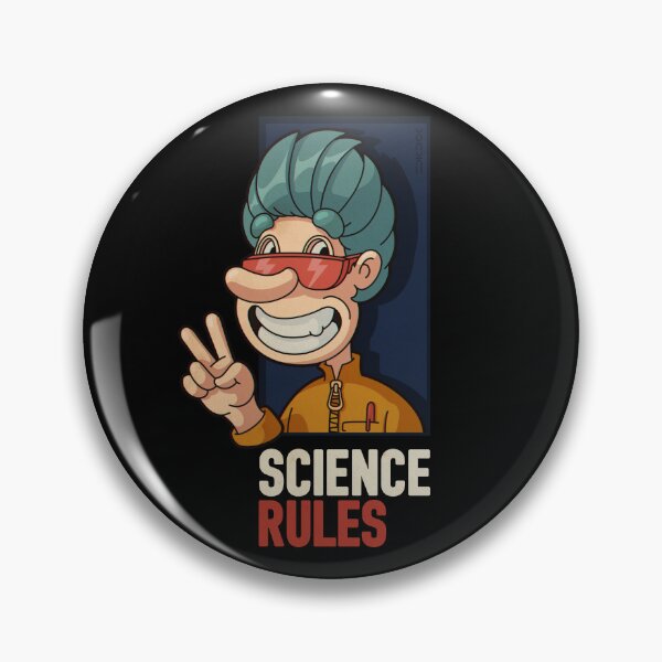 Item preview, Little mad scientist - science rules |  black background | v 02 designed and sold by DicDoc.