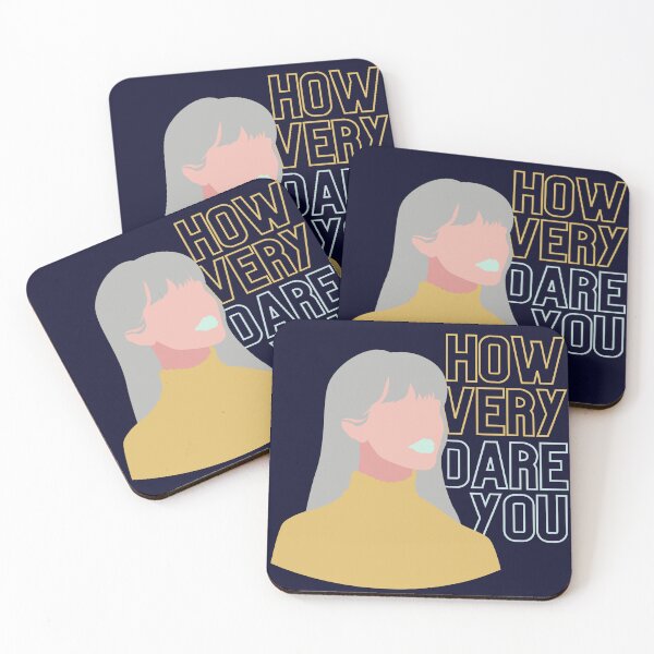Item preview, How Very Dare You designed and sold by KatsCanvas.