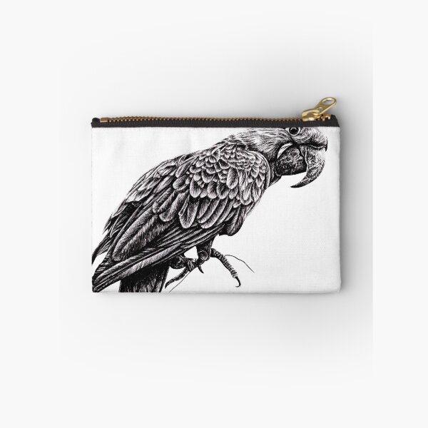 Item preview, Hyacinth macaw illustration designed and sold by LorenDowding.