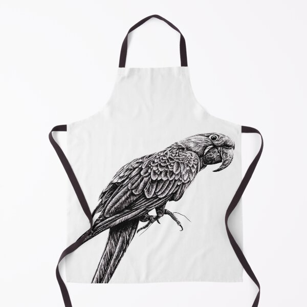 Item preview, Hyacinth macaw illustration designed and sold by LorenDowding.